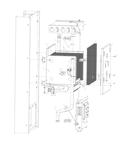 Камера сгорания и теплообменник