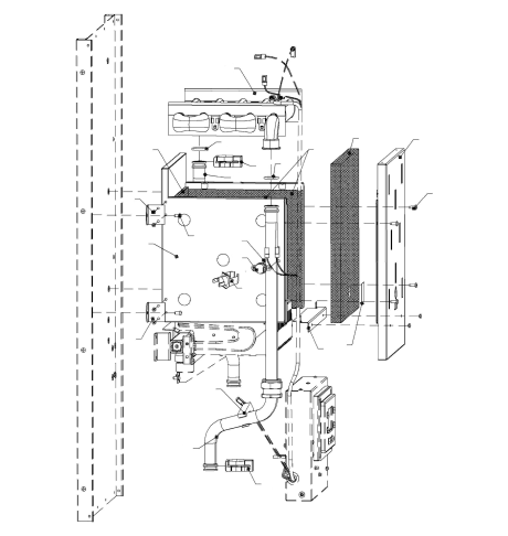 Камера сгорания и теплообменник