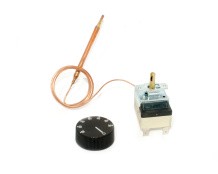 термостат капиллярный Caem TU-V 30-90 C(0-90C) (LP 5107) (540355/А) +ручка (556301)  (IMIT)
